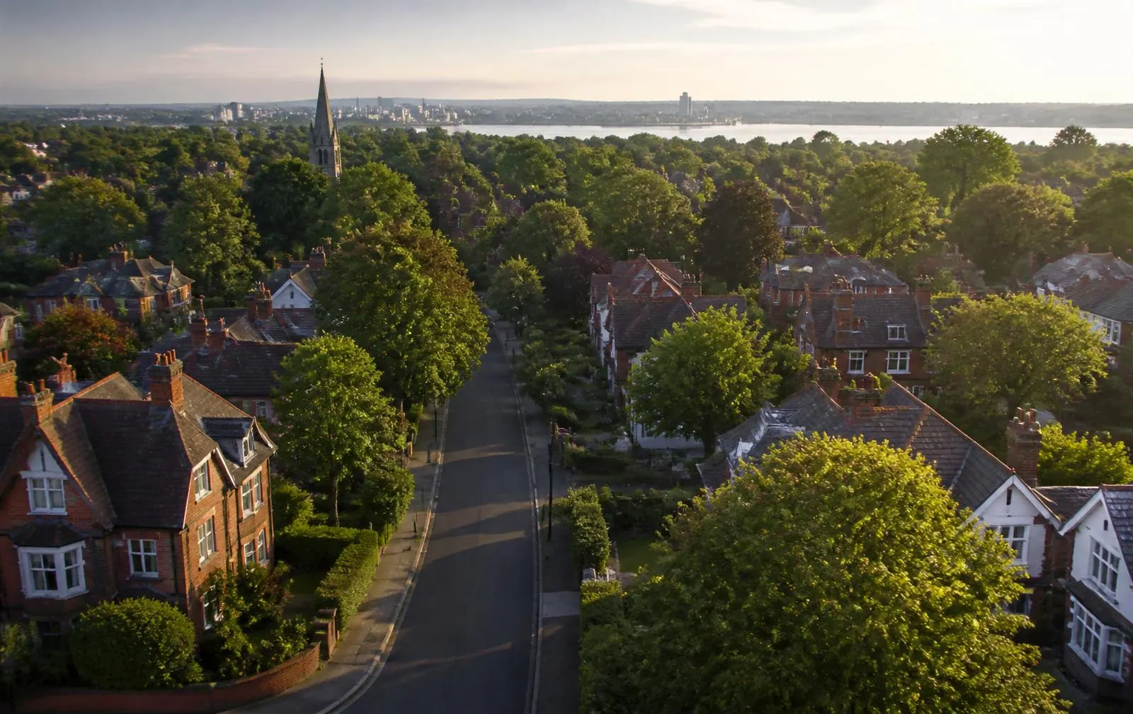 Leafy residential streets in Teddington, service area covered by Heat Solution London